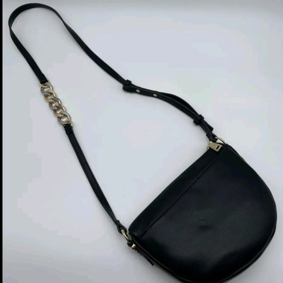 INC International Concepts Kimmi Crossbody Black with Stylish Chain Strap NWT - Picture 12 of 12